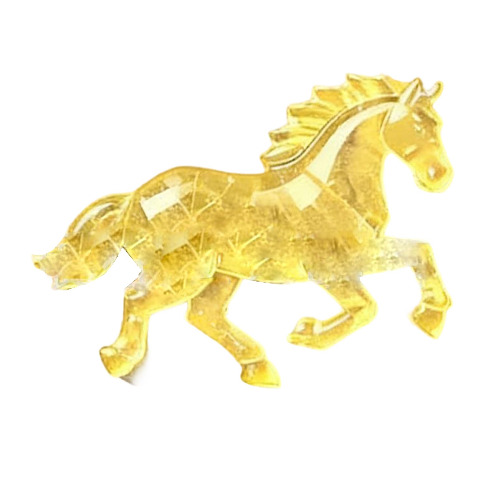 Tsophreniq Perfect Party Treats Acrylic Pocket Card Lucky Horse Design for Birthdays Weddings and Event Clear Sturdy Event Gift