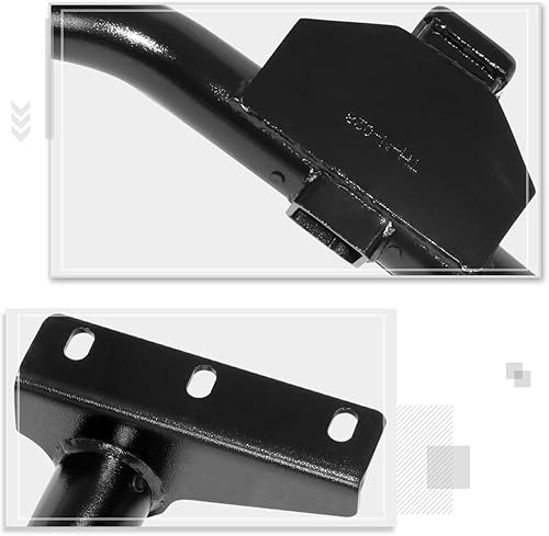 Miniatura 5 de Enganche de remolque de remolque clase 3 receptor de 2 pulgadas compatible con Nissan Xterra 00-04, negro