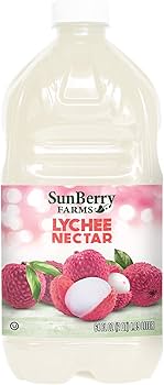 Amazon.com : Sunberry Farms Lychee Nectar 64 fl oz | Exotic