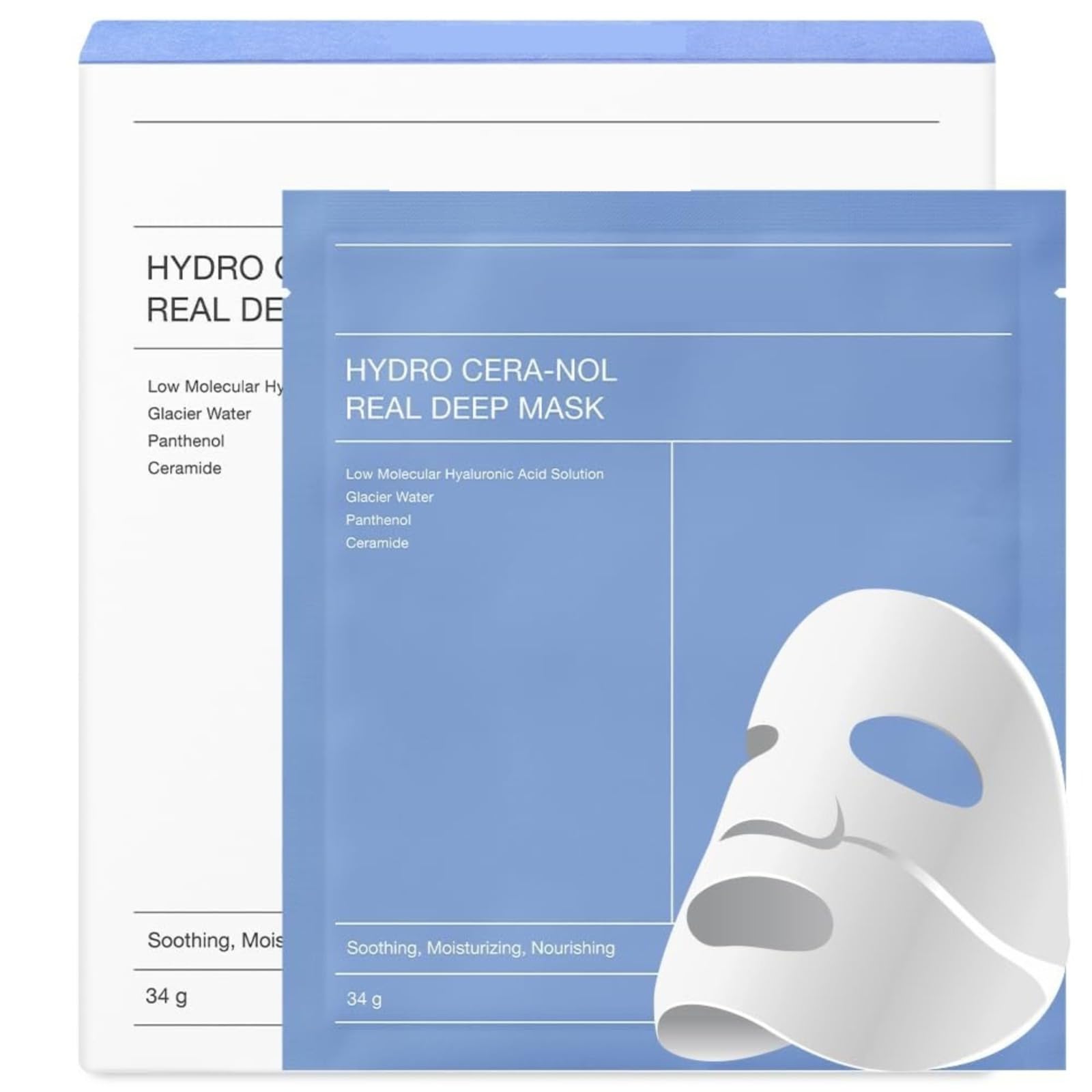 Wholesome First Bio Dance Hydro Cera-nol Real Deep Mask, Overnight 34g