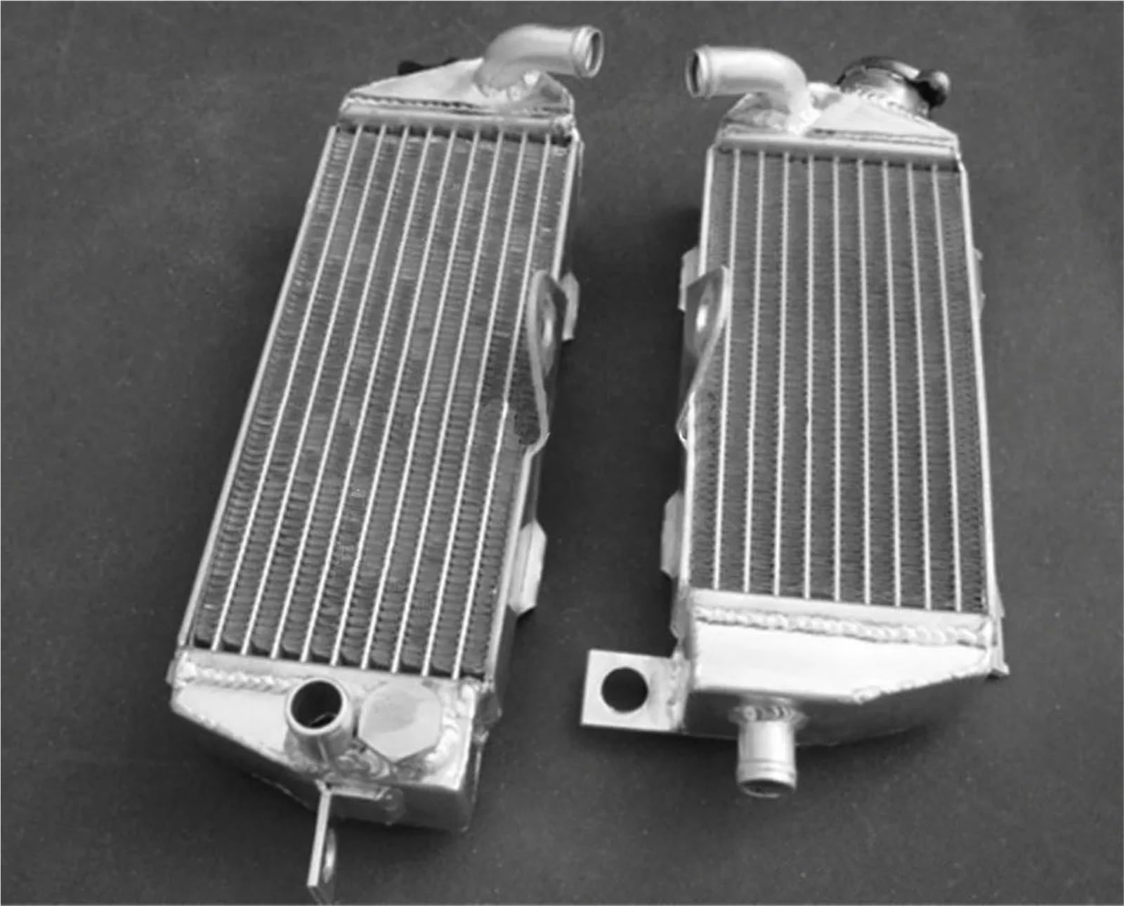 estaw Chłodnicy Pasuje Do Kawasaki KDX200 KDX220R KDX 200 220 R 1995 1996 1997 1998 1999 2000 2001 Rdzeń Aluminiowy Chłodnica Płynu Chłodzącego chłodnicy oleju