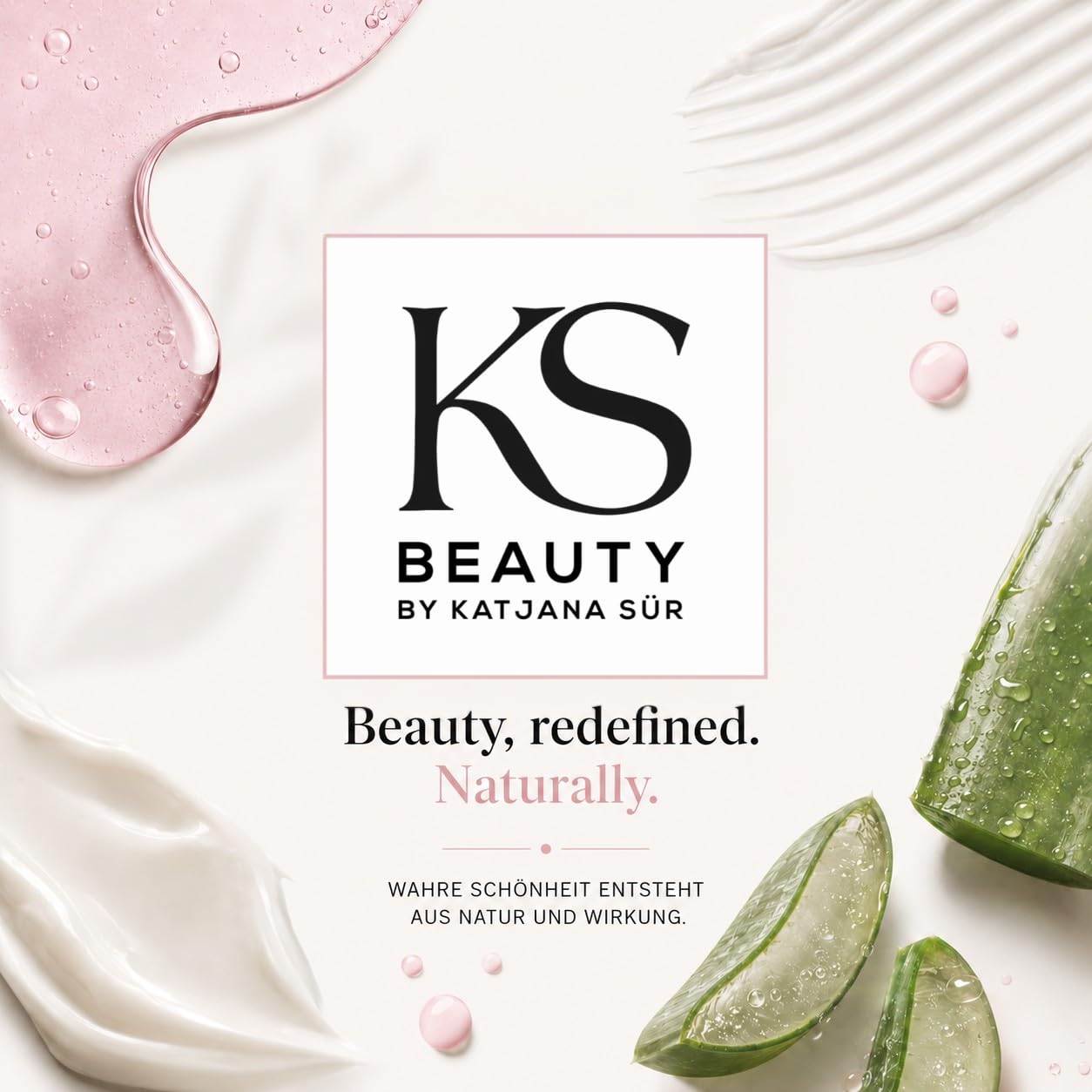 KS Beauty Aloe Vera Shampoo, 1000 ml, Haarshampoo mit Pumpspender | Mildes Reinigungsshampoo für trockene, empfindliche Kopfhaut mit Panthenol – weiches, geschmeidiges Haar täglich