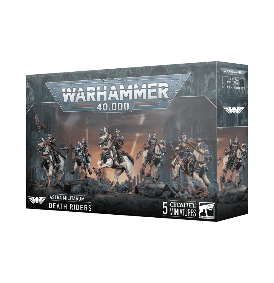 Amazon.com: Warhammer 40,000 - Astra Militarum Death Riders : Toys