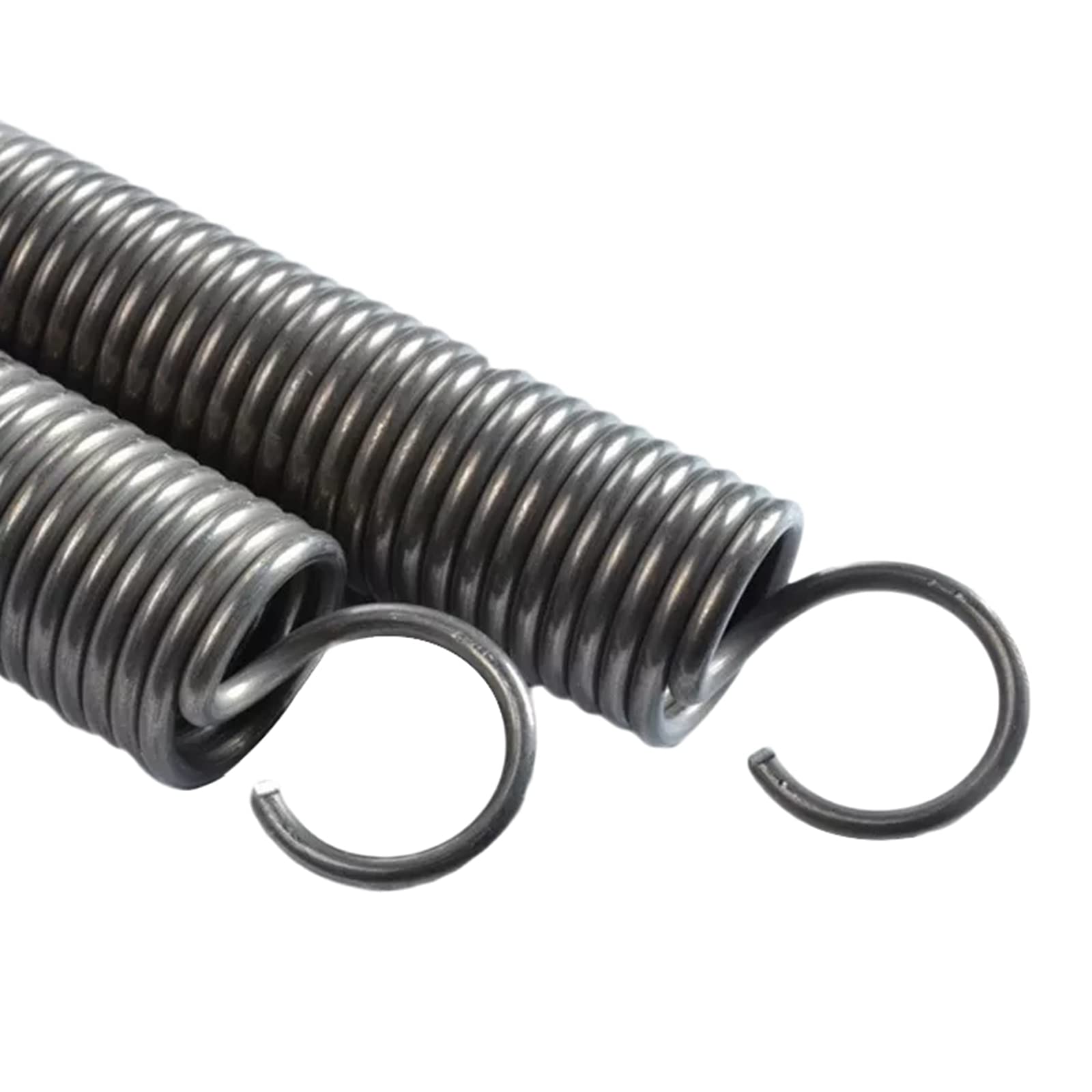 2 Pezzi Molla Di Estensione In Acciaio - Diametro 3mm, Esterno 20mm, Lunghezza 200mm Con Gancio - Foto 7