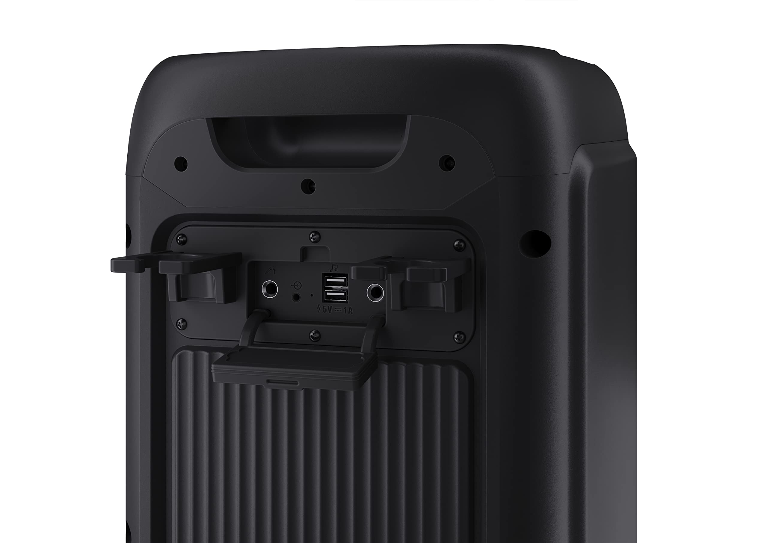 Sharp PS-949 Altoparlante per feste, 12 ore di riproduzione con batteria integrata, LED lampeggiante, streaming di musica wireless Bluetooth ed effetto super bass. | 200 W