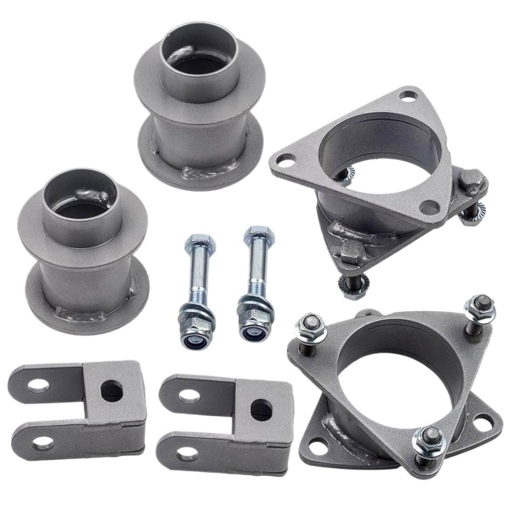 Kit di Sollevamento livellante Posteriore da 3 Pollici Anteriore da 3 Pollici Compatibile con Parti di motociclette automobilistiche Yukon XL Escalade 2007-2020 Tahoe Suburban 1500 2007-2018