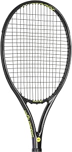 Slazenger Razor Tennis Racket Black/Yellow L2 : Amazon.co.uk: Sports ...