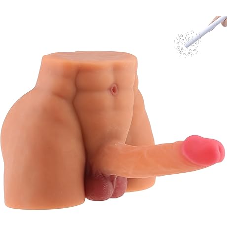 Male Sex Doll with Flexible Dildo Realistic Sex Huge Cock, Torso Sex Dolls for Women