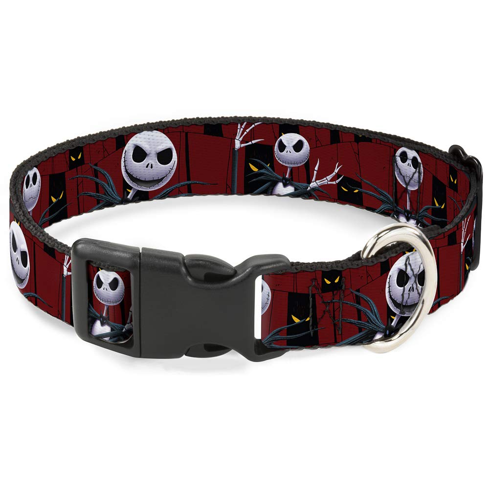 Collier Nightmare Before Christmas 3 Jack Poses avec boucle clip plastique yeux