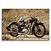 Produktbild CALVENDO Premium Textil-Leinwand 120 x 80 cm Quer-Format Zündapp DB 200, Leinwanddruck von Ingo Laue