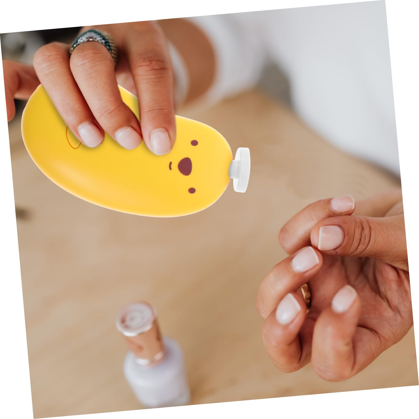 LIFKOME Baby Nail Trimmer Electric 1 Set 6 Grinding Heads Safe Quiet Nail Filer for Infants