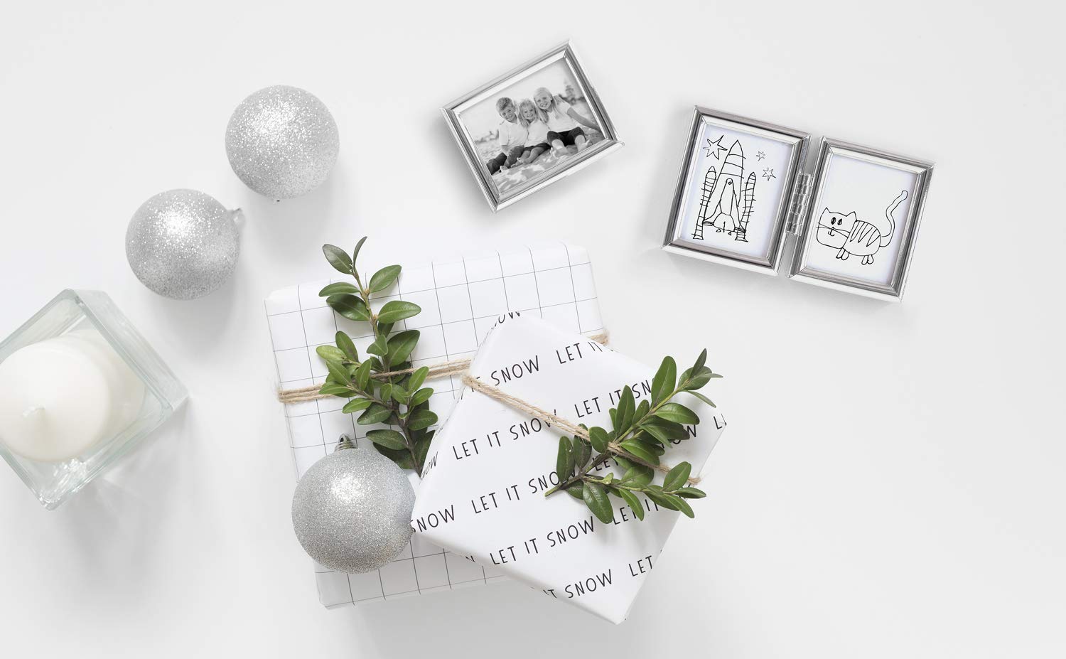 Walther Design Picture Frame Silver 3,5 x 4,5 cm Chloe Portrait Frame WD354S