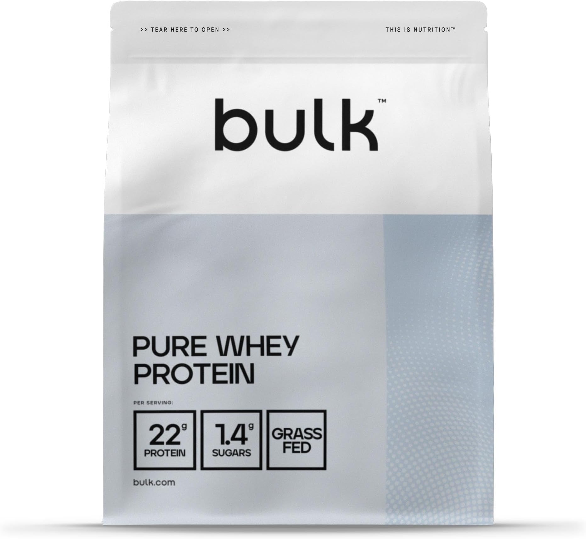 Bulk Pure Whey Protein Powder | Cinnamon Cereal Milk | 22g Protein and 5g BCAAs per Scoop | Whey Concentrate Shake | Low Sugar | Supports Muscle Growth and Repair | Smooth Mixing | Vegetarian | 1kg