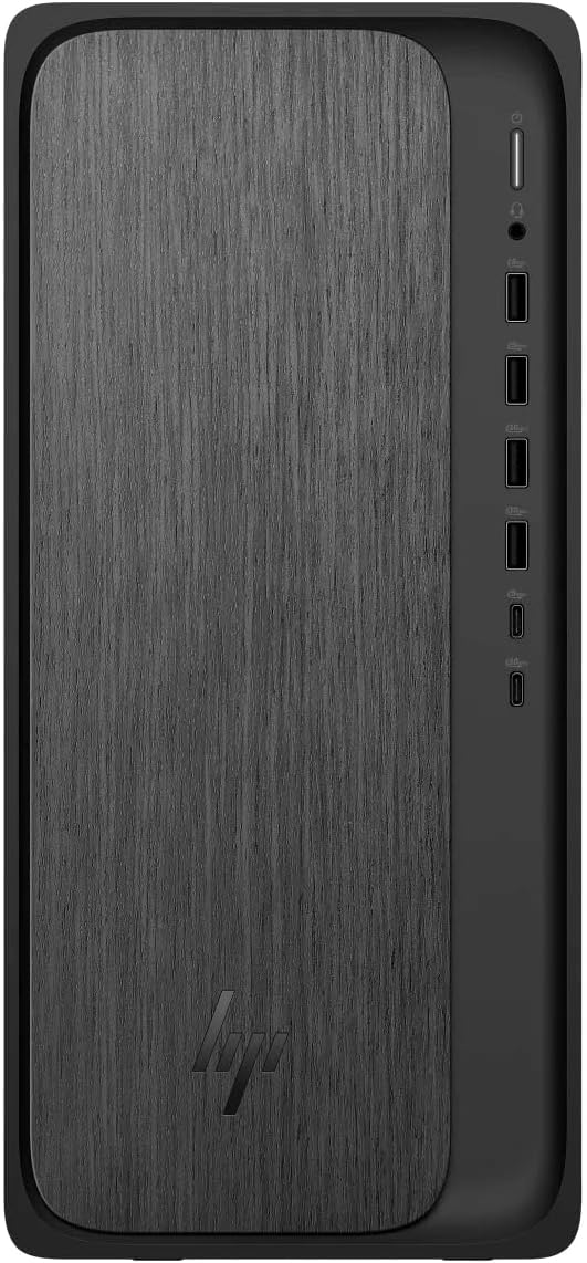 HP OmniDesk Desktop Computer PC, AMD Ryzen 7 8700G, 32GB DDR5 Memory, 1TB NVMe SSD, Radeon 780M Graphics, Wi-Fi 6 + Bluetooth 5.4 (Includes Keyboard + Mouse)