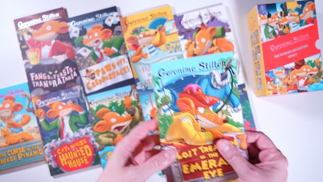 Geronimo Stilton: 10 Book Collection (Series 1) Box Set (The Curse