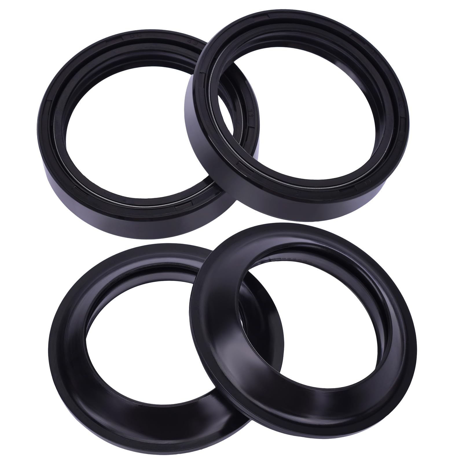 HD FXLRSTフロントホィール撤去品純正品 Amazon.com: 43 mm Front Fork Seal kit 43x54x11 mm for Kawasaki for