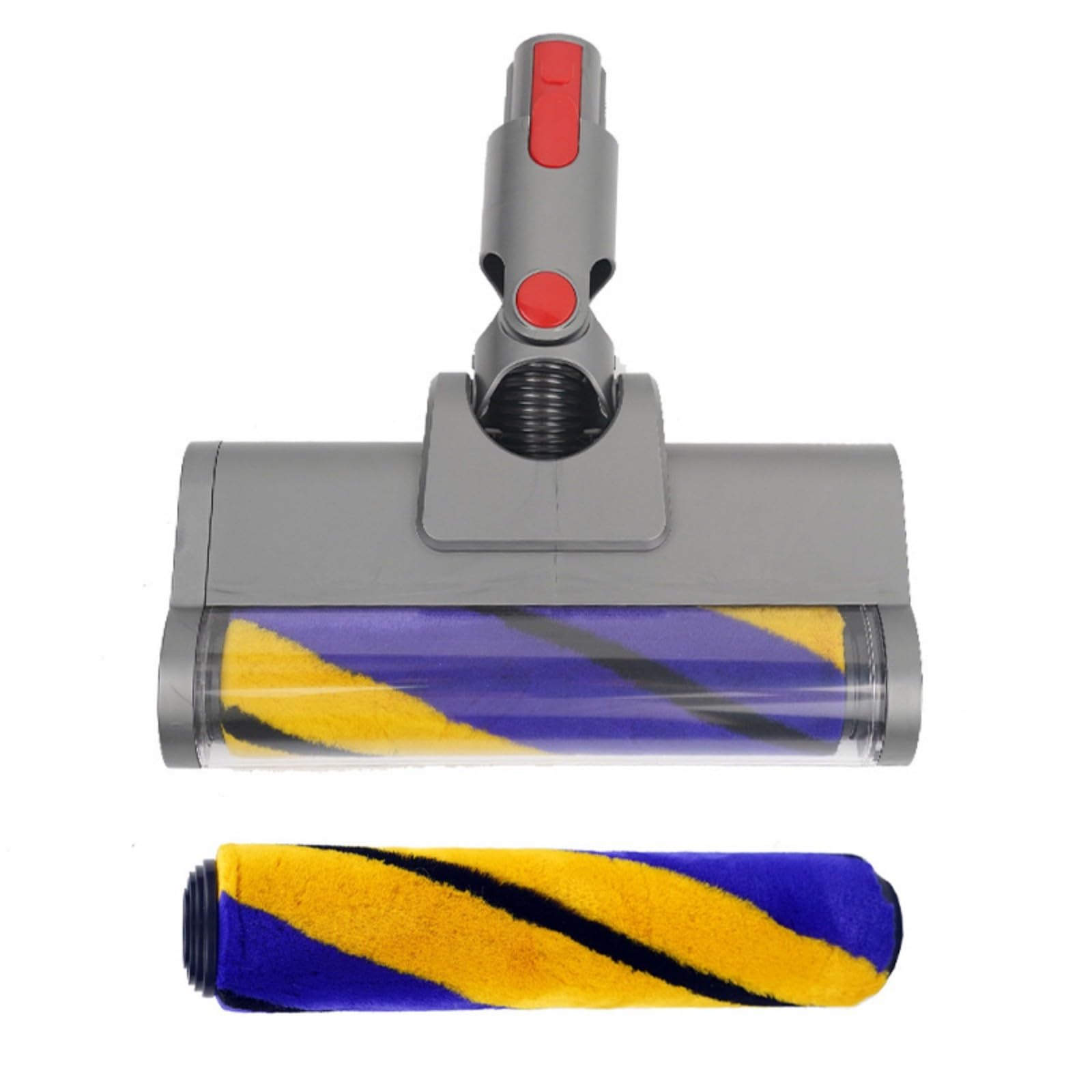 Tête de brosse rotative V10 efficace contre les poils d'animaux sur sols fragiles