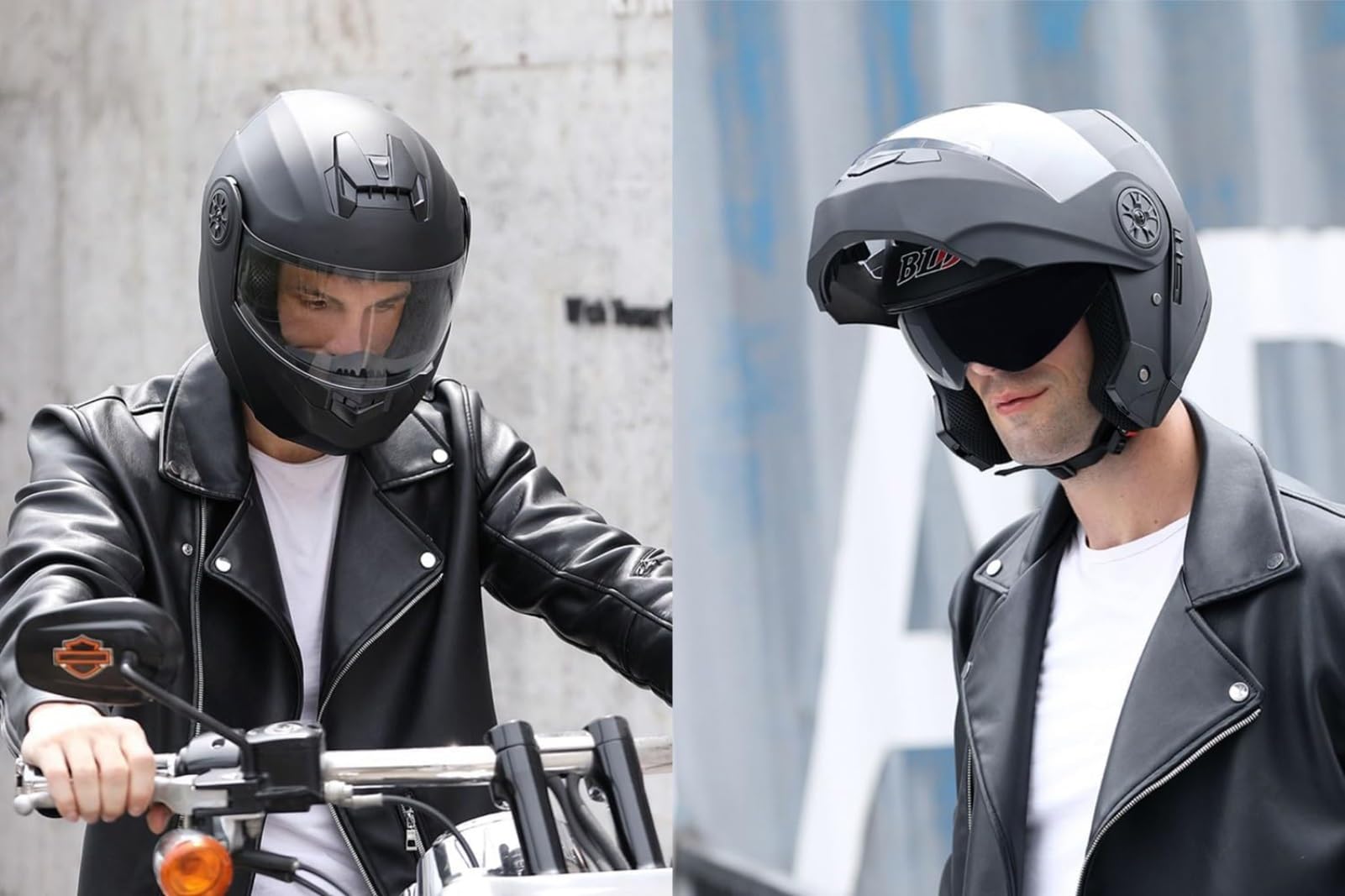Casque De Moto Bluetooth, Homologué ECE Casque Modulaire À Bascule for Femmes Et Hommes avec Double Visière, Microphone Haut-Parleur Et Suppression du Bruit