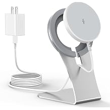 Magnetic Wireless Charger for iPhone,Fast Magnetic MagSafe Wireless Charging Pad 15W 6FT Mag-Safe USB C Charger Aluminum Stand Desk for Apple iPhone Air/17 Pro Max/17 Pro/17/16ProMax/16/15/14,AirPods