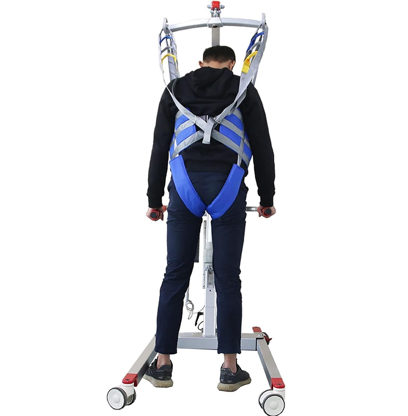 Arnés para Traslados, Arnés con Cabezal, Cabestrillo de Elevación de Paciente de Cuerpo Completo, Cinturón para Caminar Asistido por el Paciente, para Personas Mayores Discapacitado (Size : Medium)