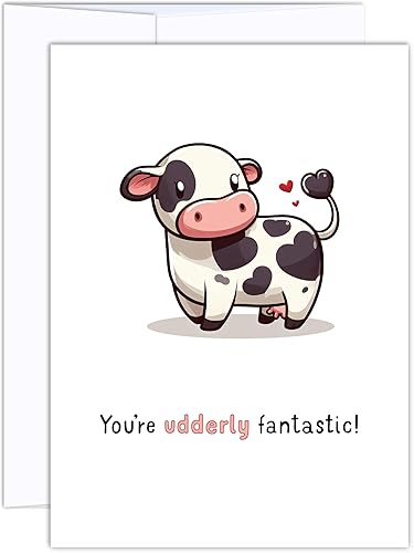 Miniatura 7 de Tarjeta de amor divertida con texto en inglés "You're One in a Melon" - Tarjetas de felicitación para San ValentínDía de San Valentín, feliz