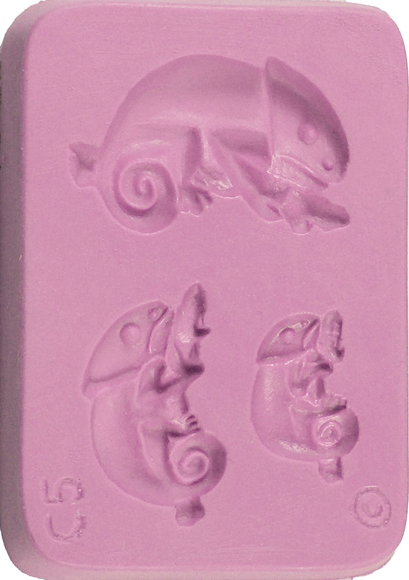 Fleximold Silicon Mold, Smooth Chameleon" Mold