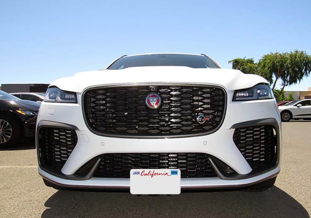 STO N SHO Front License Plate Bracket Compatible with 2021-2025 Jaguar F-Pace SVR(SNS286)