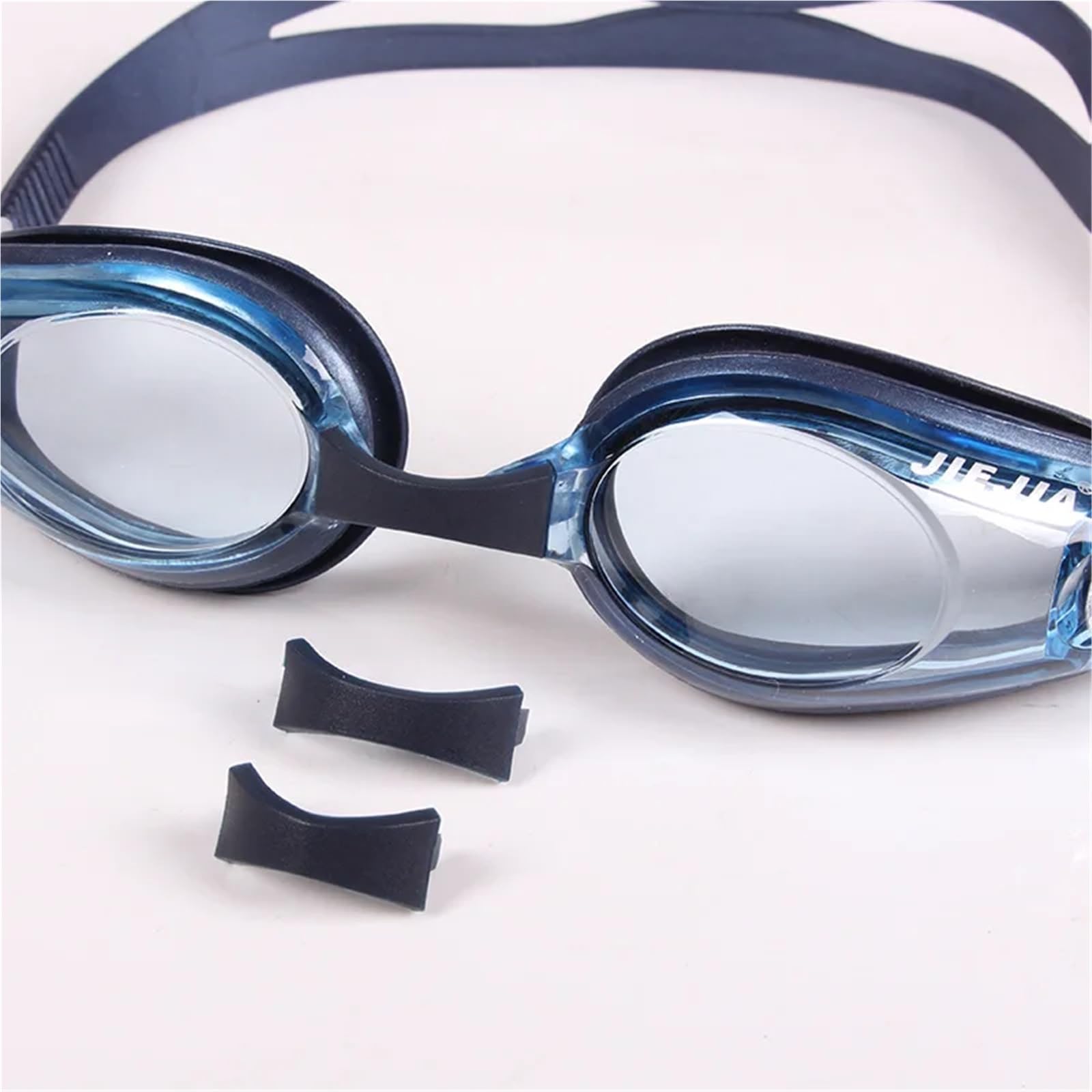 JUANYAO Occhiali Da Nuoto Uomo Donna Occhialini da nuoto trasparenti for adulti Occhiali da nuoto impermeabili antiappannamento Occhiali for sport acquatici Per Il Nuoto(Black)
