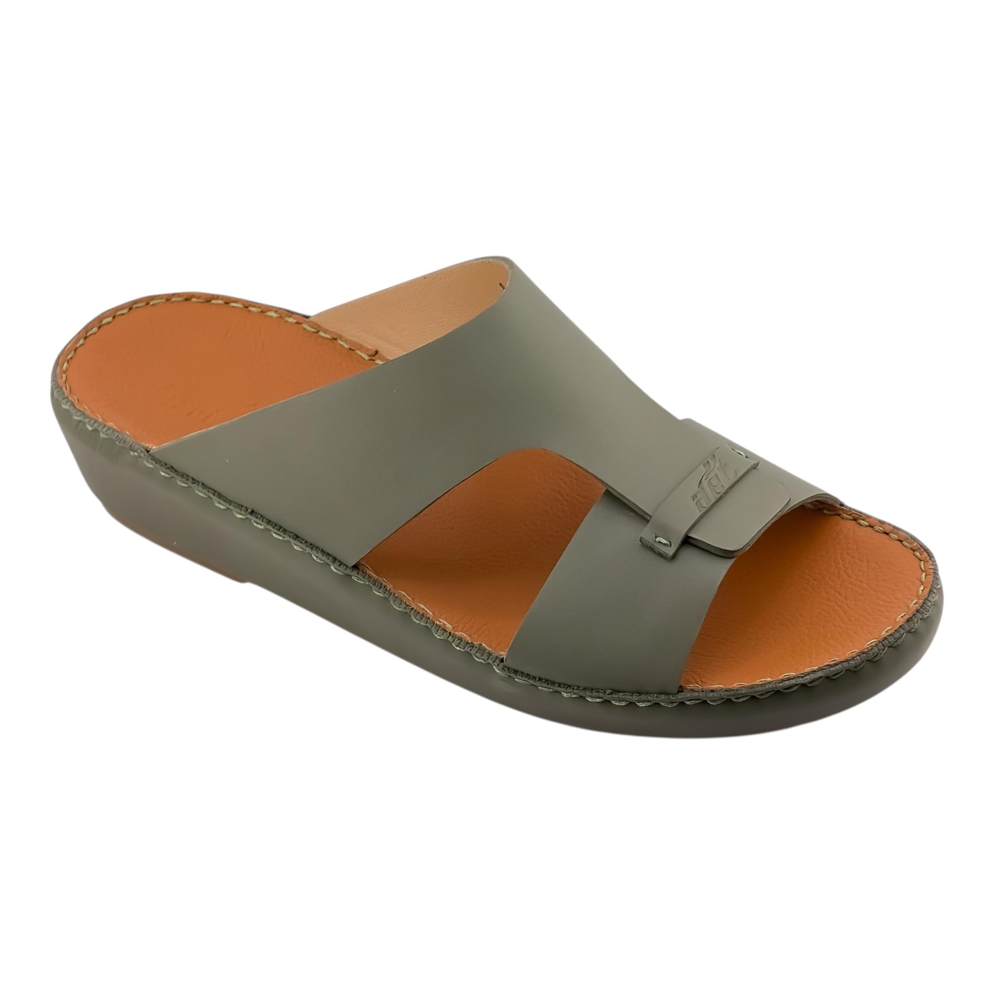 Sponsored Ad – A E T Handmade Arabic Sandals For Men | Outdoor Mens Slippers | Everyday Flip Flops Open Toe | Full Genuine Softy Leather | New Arabic Design | Tan Footbed | Comfortable & LightWeight