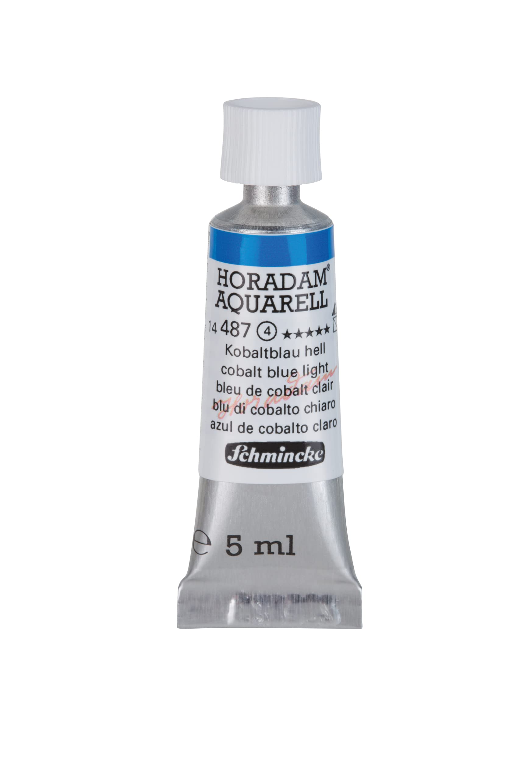 Schmincke - HORADAM® AQUARELL - finest artists' watercolours, cobalt blue light - 5 ml