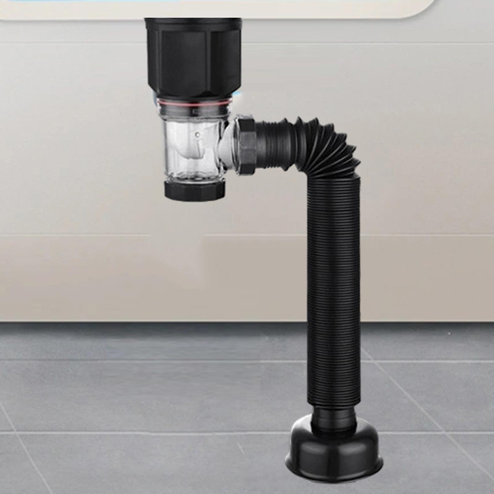 Tubo Di Scarico Espandibile Per Lavello – 70 Cm, Diametro 32 Mm – Flessibile A Forma Di U O S – Antiruggine