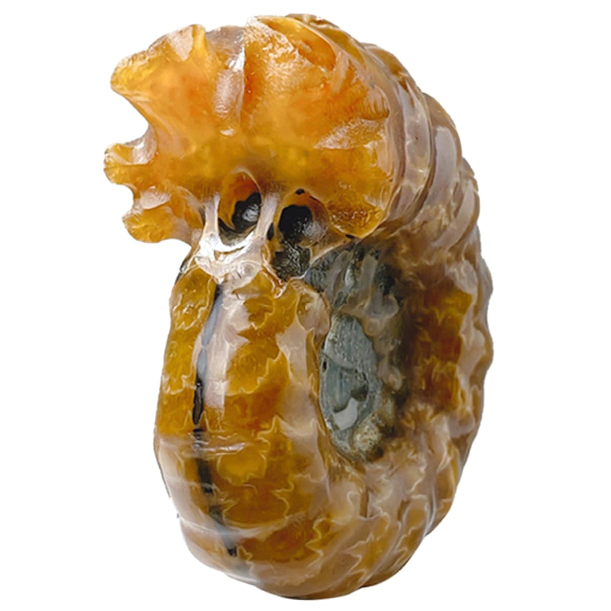 Snail Crystal Craft Conch Stone Decor Crystal Stone Ornament Conch Crystal Stone Decorative Stone Delicate Stone Decor Table Decor Desk Decoration Small Stone Decor