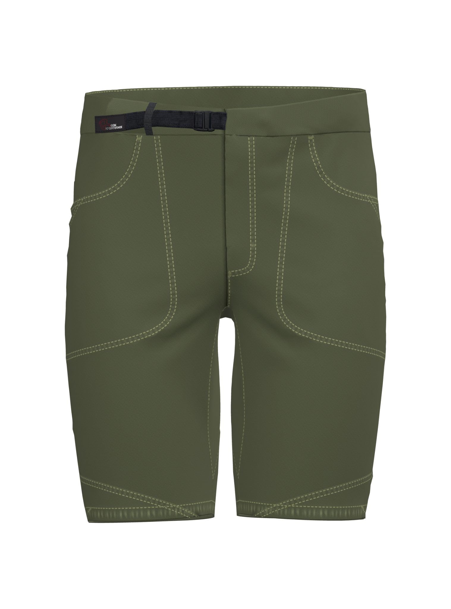 Rock Experience | Kundalini Bermuda Man Pant | Trousers | Bermuda Shorts Green