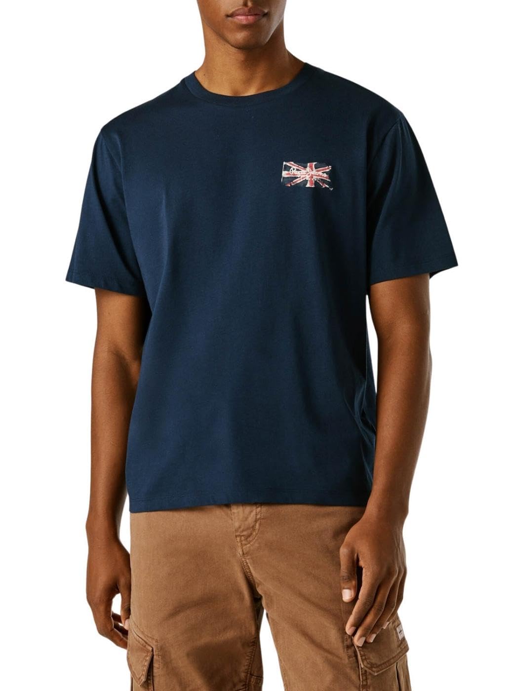 Pepe Jeans , T-Shirts, Male, Blue, 2XL, T-Shirt