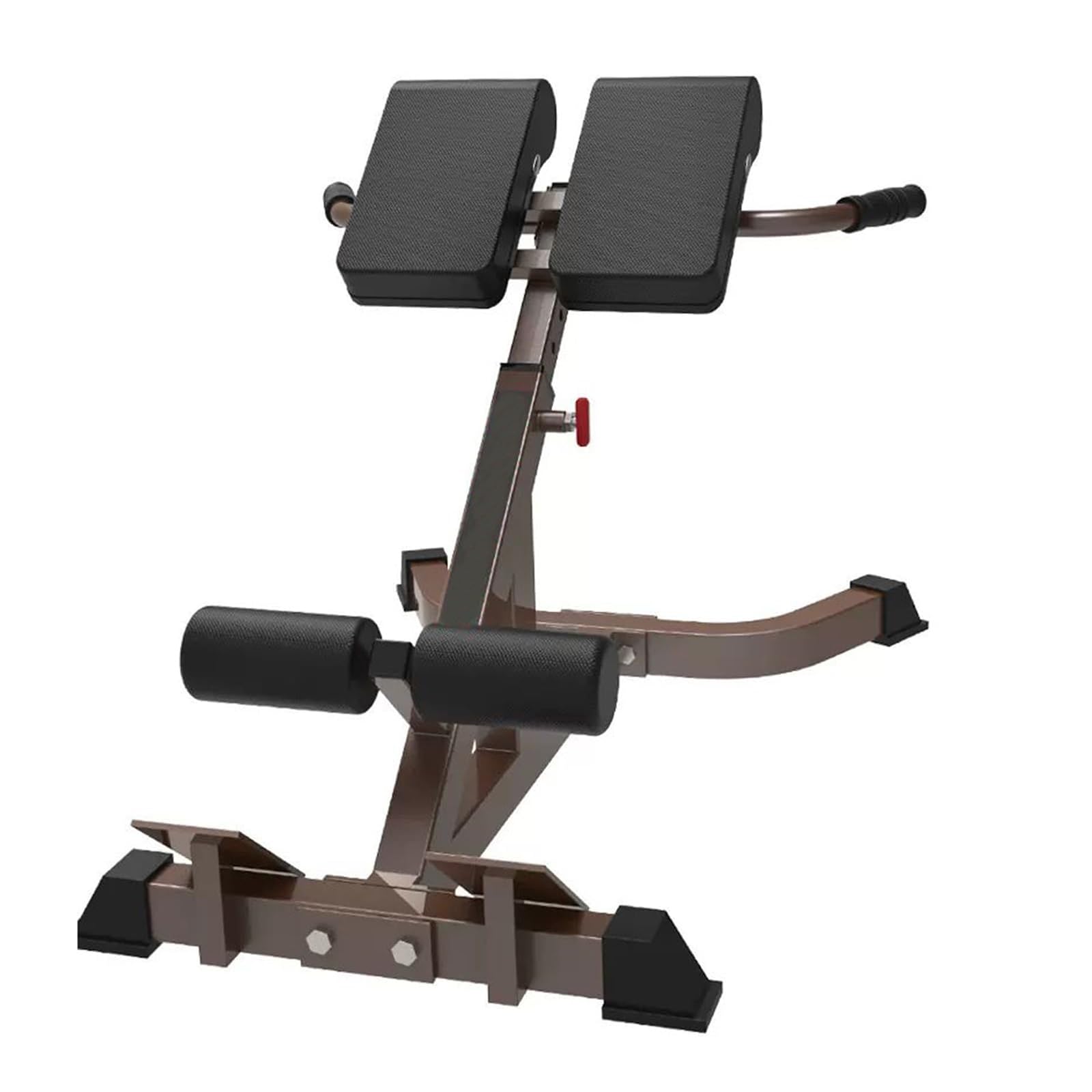 AYCDL Multifunction Roman Chair for Home Gym, Hyperextension Bench for Back and Abs Workout, Adjustable Height Supports Up to 660Lbs