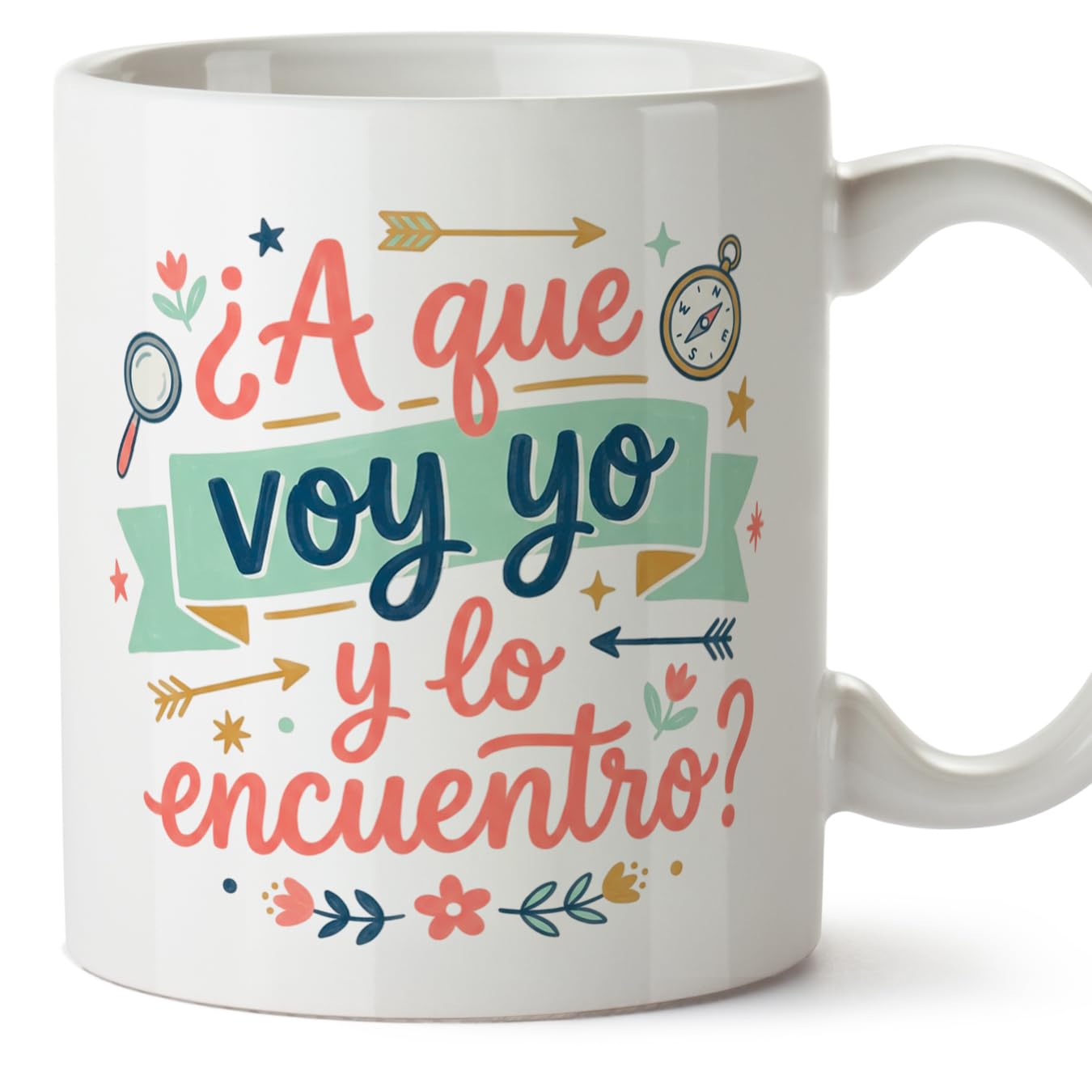 MUGFFINS Taza mamá con frase Para la mejor mamá del mundo en Español | regalo madre | 330 Ml 11 oz | Idea original para regalar | progenitores v3 — view 54