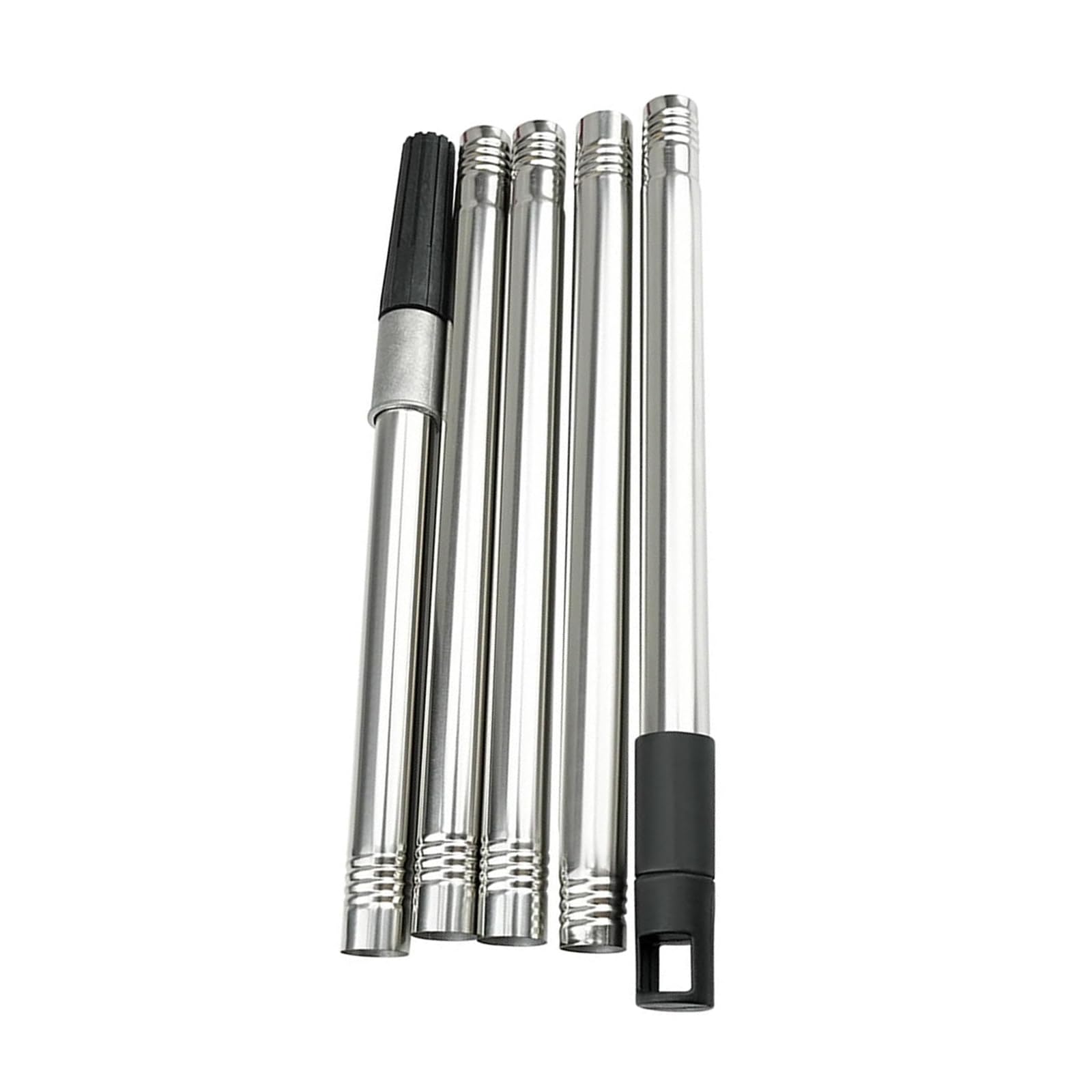 5pcs Metal Extension Poles for Paint Rollers Extendable Mops Handle Multipurpose Paint Roller Extension Set for Household Roller Poles