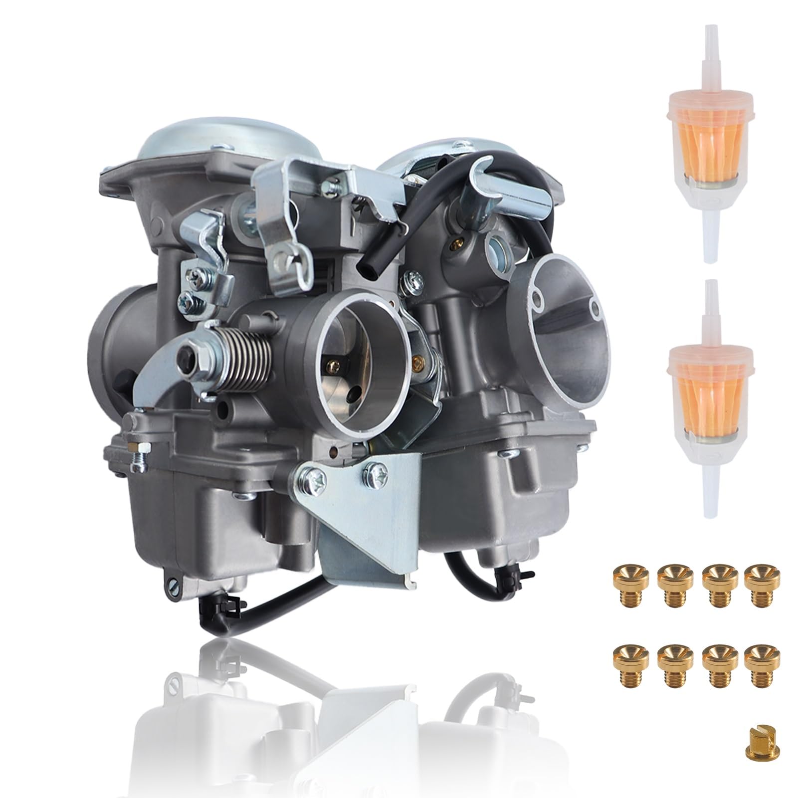 Photo 1 of Carburetor for Yamaha Virago 750 XV750 1981-1983 Virago 700 XV700 1984-1987 4X7-14901 4X7-14902