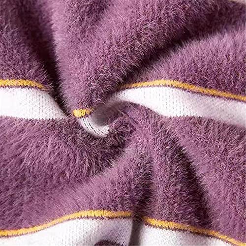 Chyoieya Baby Truien Kids Mink Haar Truien Meisjes Jongens Dikke Warme Jas Littler Kids Gebreide Shirt Baby Bottoming… - Image 6