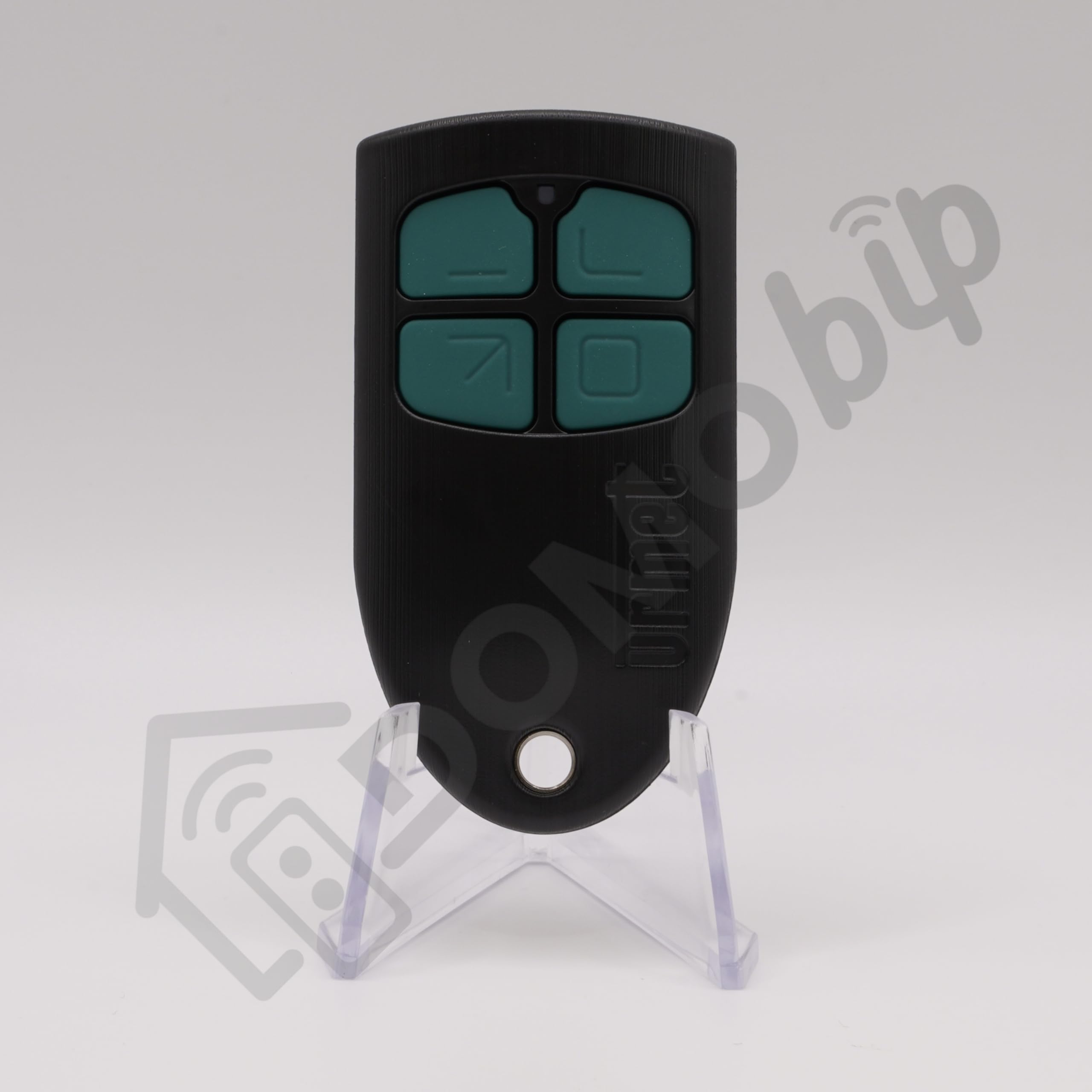 URMET - Télécommande MEMOBIP4B 4 boutons bi-techno 868MHz + 13,56MHz - Réf. MEMOBIP4B - Programmation par syndic ou installateur agréé obligatoire + 1 Goodie DOMOBIP offert (Lot de 1)