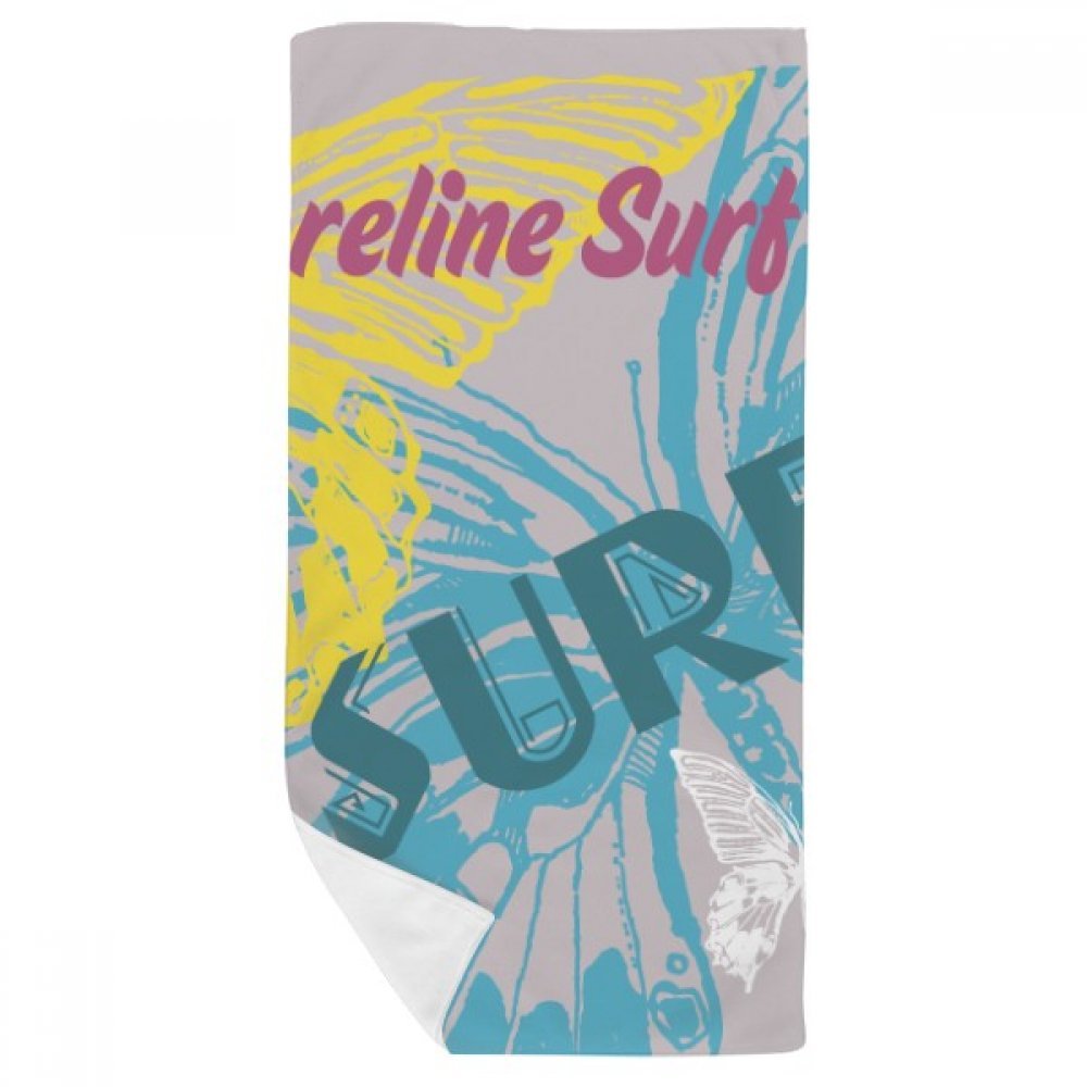 Gant de toilette Papillon absorbant et doux pour peau sensible