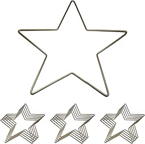 5 Pcs Cross Metal Wreath Frame Floral Garden Cross