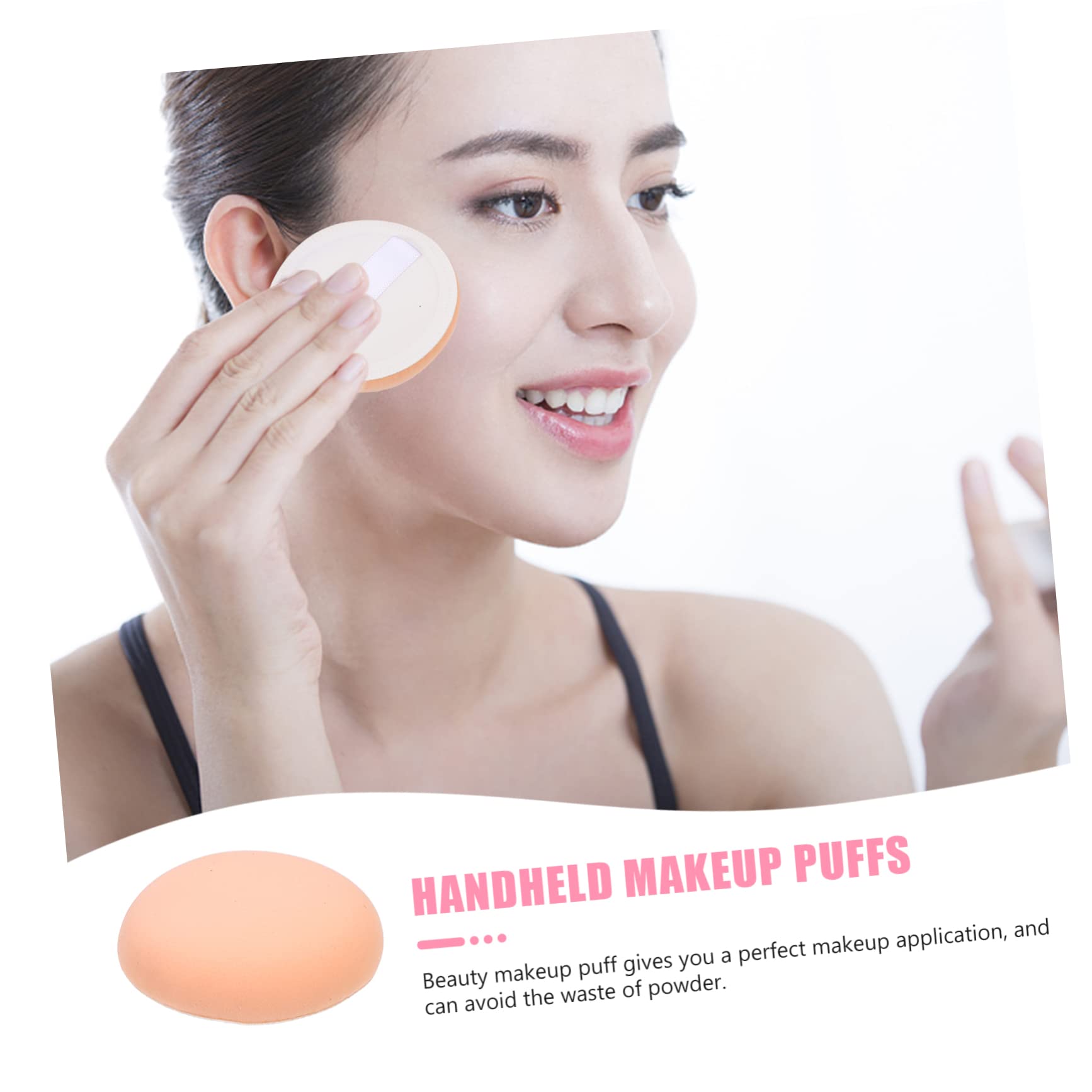 SOESFOUFU Dry Wet Makeup Puff Lady Compact Powder Puff Soft Sponge Applicator Gentle Triangle Reusable for Special Occasions