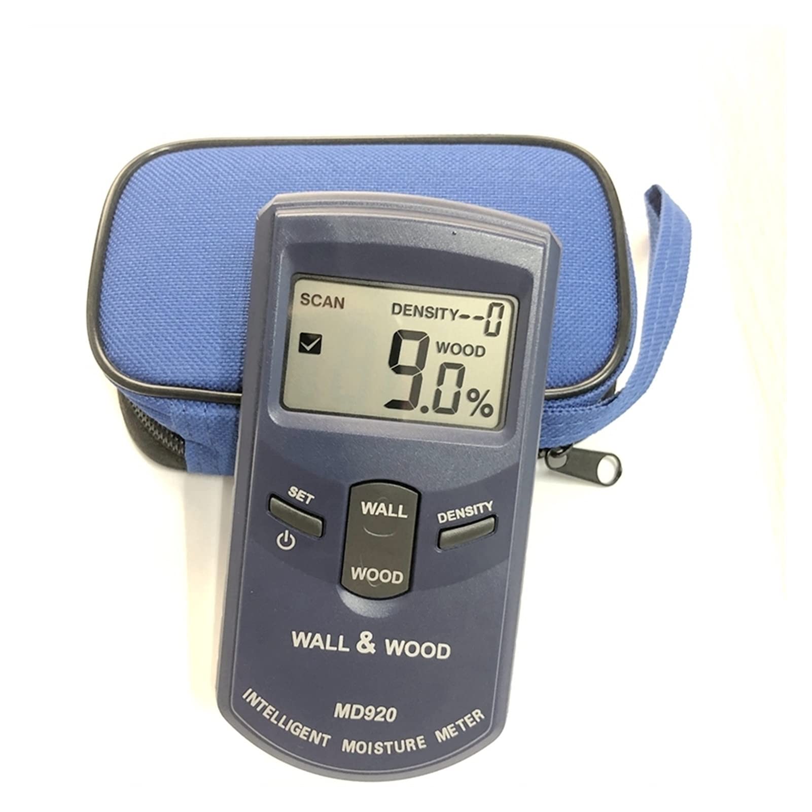 Czujnik z Przedłużoną Sondą Cyfrowa indukcyjna ścienna miernik wilgoci Duży wyświetlacz LCD Display Dampa Detector 10 Gęstość Gościa Narzędzia