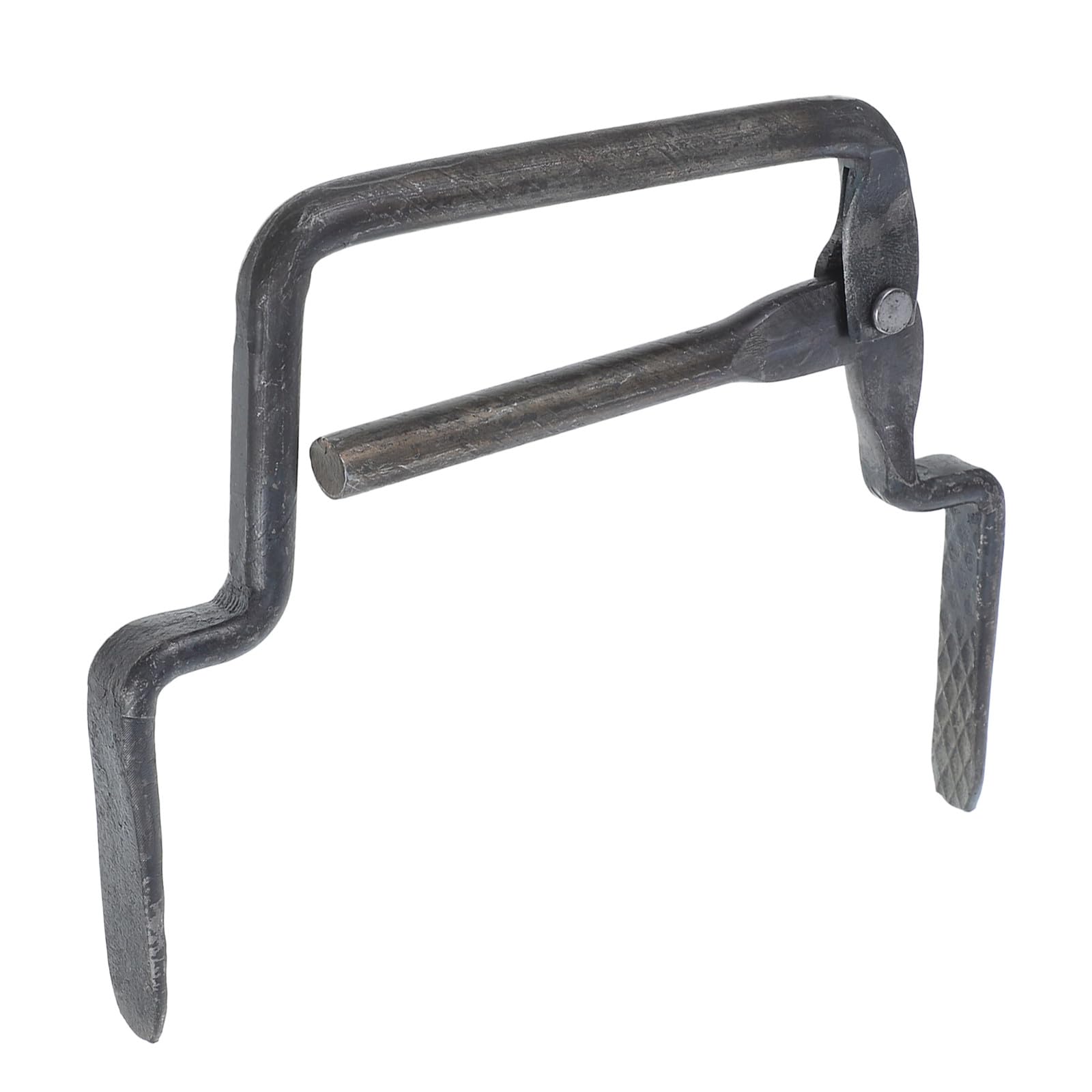 Cabilock Heavy Duty Brick Clamp Tongs Metal Block Lifter for Masonry and Construction, Small Size 14mm Paver Tool Suitable for Moving 4 Red Bricks in Building and Garden Use