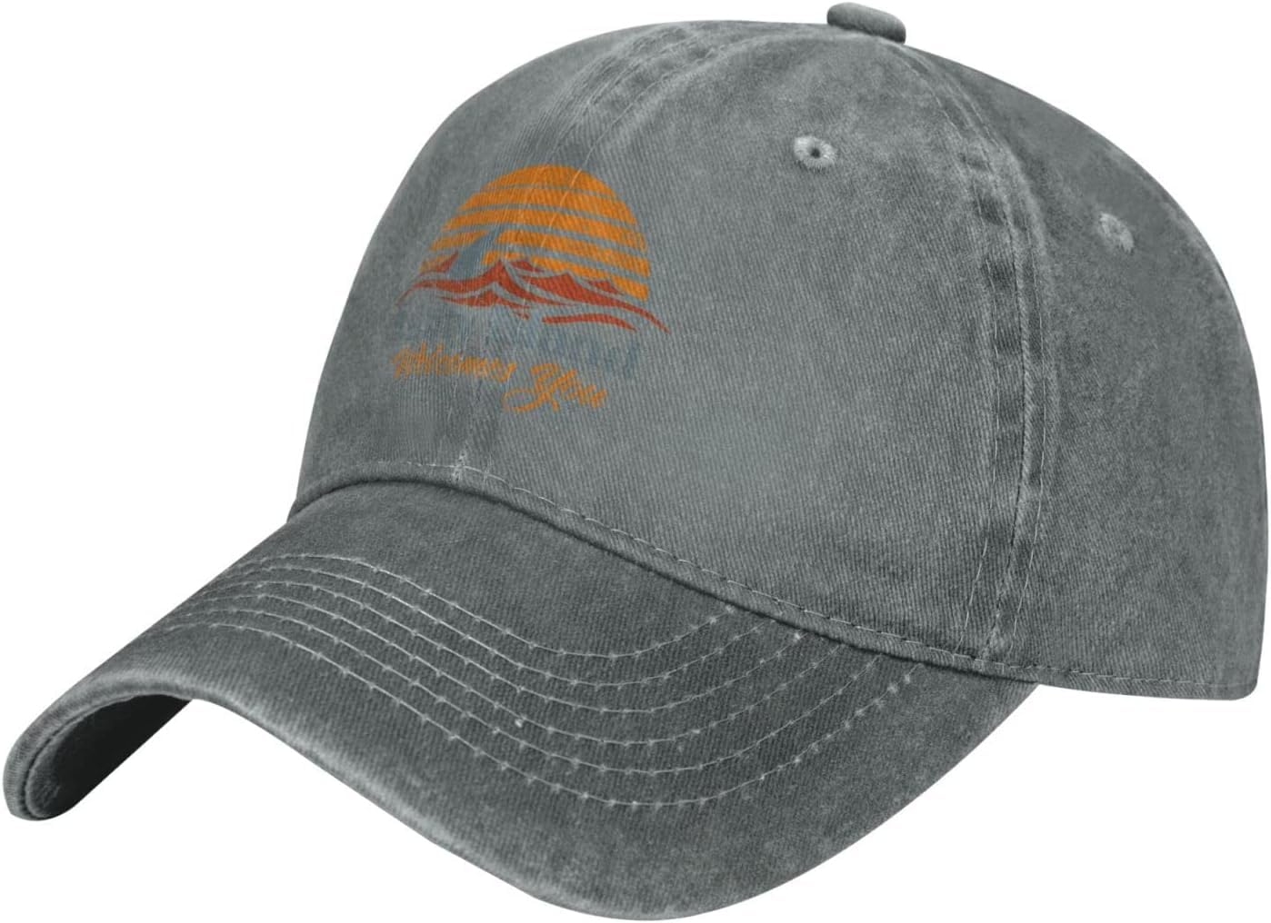 Jaws Amity Island Hats Baseball Caps Washed Dad Trucker Denim Cowboy Hat