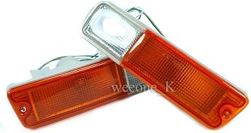 K1AutoParts Front Bumper Light Lamp Standard Color For Mitsubishi L200 Strada Animal 1995-2004
