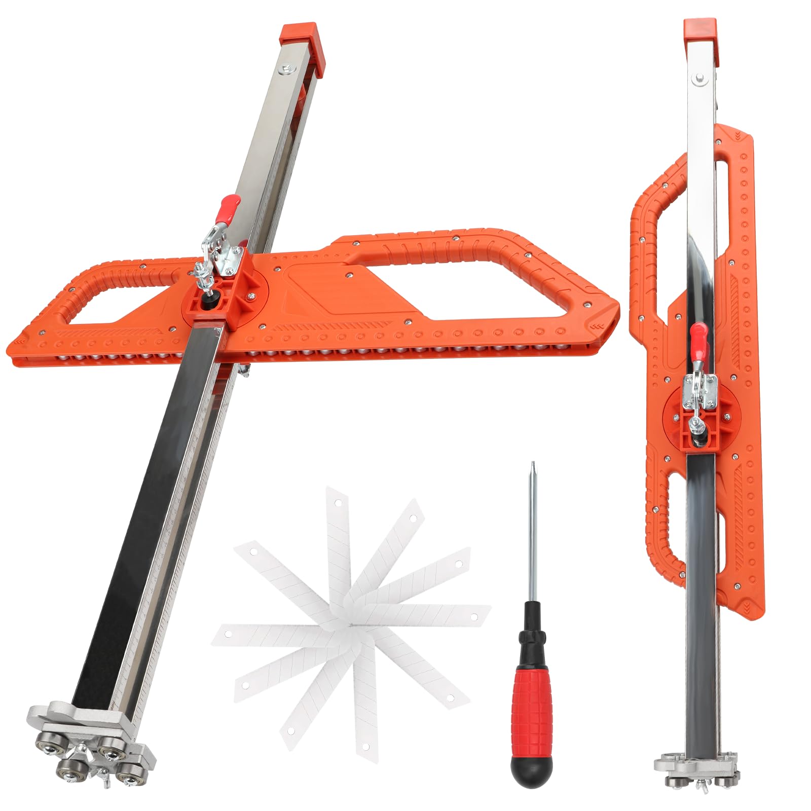 2026 New Drywall Cutting Tool, Plasterboard Cutter 1.5-60cm Cutting Range, Stainless Steel Gypsum Board Cutting Tool for Wall, Build, Decoration