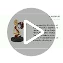 Image of Shiv Trishul with Damru & Rudraksha (4.3 Inch) | Mahakal Trishul Car Dashboard Idol | Lord Shiva Trishul Showpiece for Home, Office & Puja Room Decor