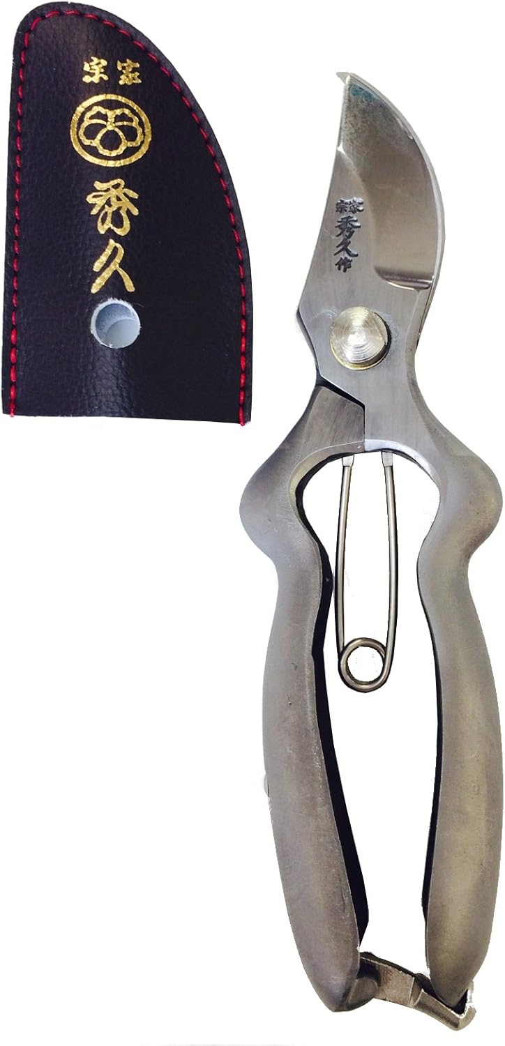 華道則天門で使う花を支える花留め蟹 金属製 赤いカニの 華道則天門で